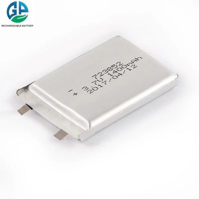작은 응급 전력을 위한 높은 방출 리튬 이온 배터리 723852 3.7v 1400 mah 1500 mah