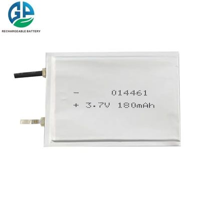 Ｅ 카드를 위한 CE KC 승인되 3.7v 180 mah 극단적 가는 리포 배터리 014461