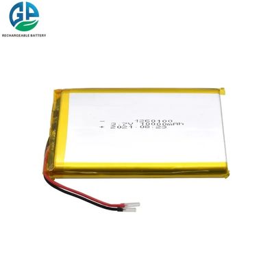 고용량 리튬 중합체 재충전 전지 Li 중합체 3.7V 10Ah Lipo 1260100 10000mAh