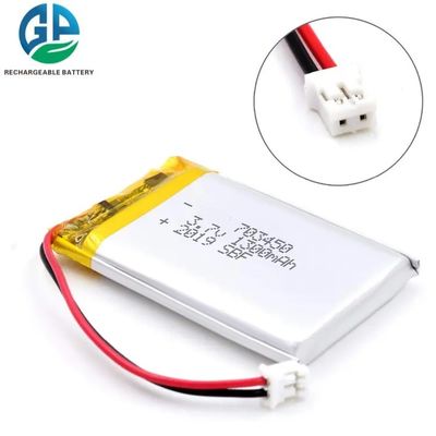 3.7V 480mAh 리?? 폴리머 배터리 팩 뷰티 기기의 500배의 주기 수명
