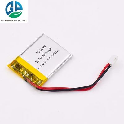 3.7V 800mAh 리?? 폴리머 배터리 팩 500 번 주기의 라이프 리포 배터리
