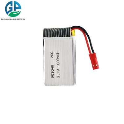 IEC62133 리?? 폴리머 배터리 팩 3.7v 20C 배charge율 903048 1000mah Rc 헬리콥터 배터리