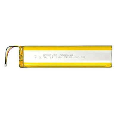 KC 인증 3.7V 3000mAh 리?? 폴리머 배터리 자동차 GPS 및 파워 뱅크용 리포 배터리