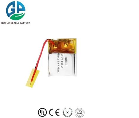 601012 가장 작은 3.7V 리?? 이온 폴리머 배터리 50mAh 전자 카드