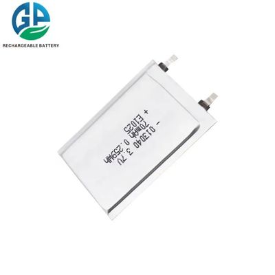 작은 3.7v 리 폴리머 전력 뱅크 013040 70mah