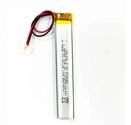 3.7v 520mAh KC 승인 리 폴리머 배터리 551372 배터리 3.7v 스마트 홈을 위한 뜨거운 판매