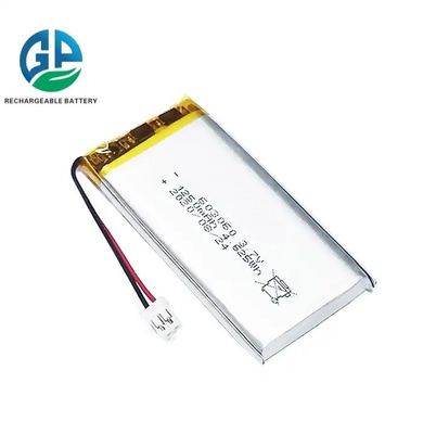 재충전 가능한 603060 1250mAh 3.7V 폴리머 리?? 배터리 팩 KC IEC62133 승인