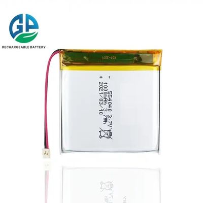 KC CB IEC62133 화장품용 3.7V 1000mAh 리?? 폴리머 재충전 배터리 승인