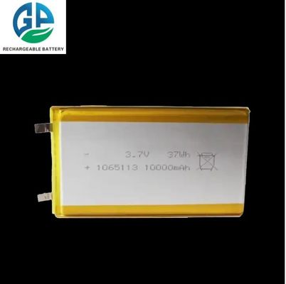 1065113 3.7V 10000mAh 리튬 폴리머 배터리 충전식 KC 인증 리튬 폴리머 배터리