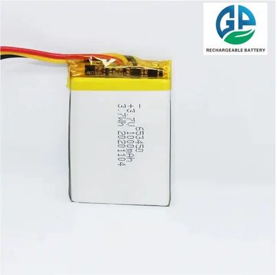 KC 승인 IEC62133 653450 3.7V 1000mAh 리?? 이온 리 폴리머 배터리 팩 500번 주기 수명