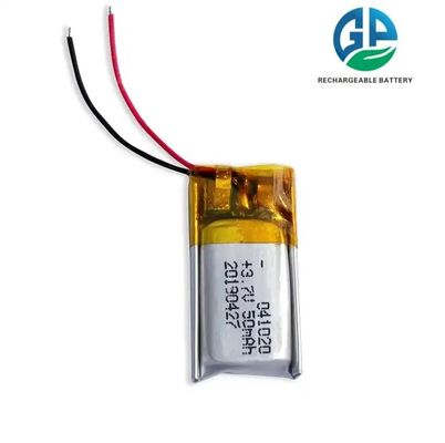 KC 승인 3.7V 50mAh 401020 리-폴리머 재충전 리-이온 배터리 TWS 이어폰 배터리