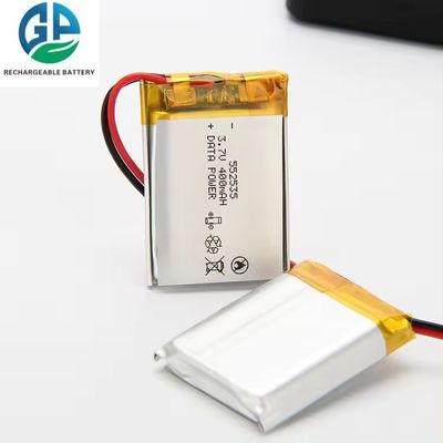 552535 400mAh 450mAh 3.7v 리 폴리머 배터리 전원 은행 KC CB IEC62133 승인