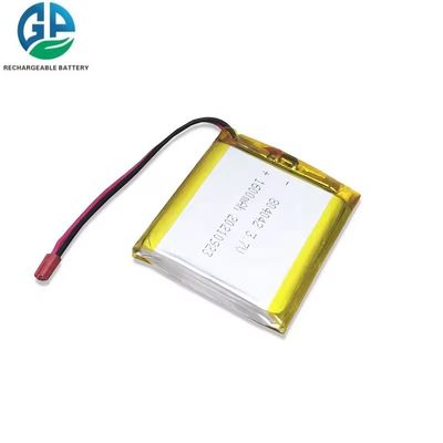 KC IEC62133 승인 3.7V 1600mAh 재충전 가능한 리?? 폴리머 배터리 리포 배터리 팩