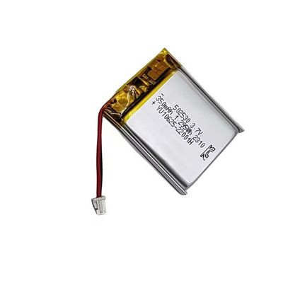 KC CE 승인 3.7V 리 폴리 재충전 배터리 502530 3.7V 350mah 1.295wh 배터리 OEM 리?? 이온 배터리