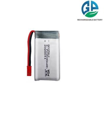 고방전율 30C 1600mAh 803562 리튬 폴리머 Lipo 충전식 배터리 팩