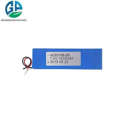 높은 방전 속도 배터리 1400mAh 30C Max60C 4030108 2S 7.4v 리포 배터리 재충전 리?? 폴리머 배터리