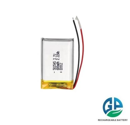 502545 모델 600mAh UN38.3 인증 리튬 폴리머 배터리 전동 공구 및 소비재 전자 제품용 충전식 LiPo 배터리