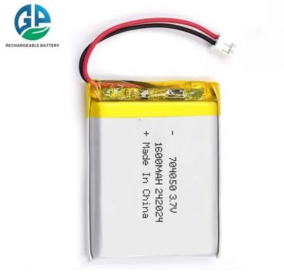 높은 충전 속도 704050 3.7V 1600mAh 리?? 폴리머 배터리 팩 디지털 제품용 리포 배터리