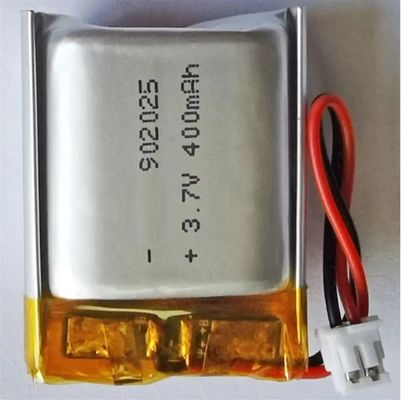 스마트폰 및 뷰티 디바이스용 KC 인증 400mAh 리튬 폴리머 배터리 팩 902025 사이즈