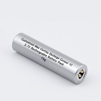 맞춤형 900mAh 용량 3.7V 전압 15g 무게 충전식 배터리 팩 리튬 폴리머 배터리 팩