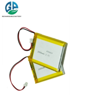 고품질 친환경 리?? 이온 폴리머 배터리 고품질 리포 배터리 654860 655060 3.7v 2000mAh 폴리머 리?? 이온 배터리
