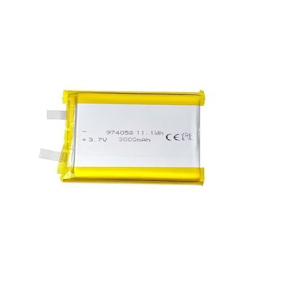 드론 및 뷰티 기기용 고방전율 30C 3.7V 3000mAh KC 인증 리포 배터리