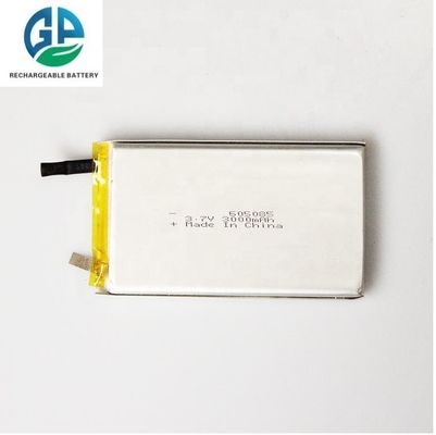 고방전율 배터리 3.7V 3000mAh 30C Max60C 충전식 리포 배터리 605085 3000mAh