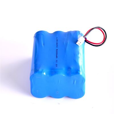 18650 3S2P 11.1V 5200mAh 리튬 이온 배터리 팩 3C 높은 방전 속도