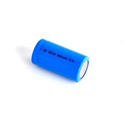 18350 재충전 리튬 전지 3.7V 900mAh 플래시 조명 전지