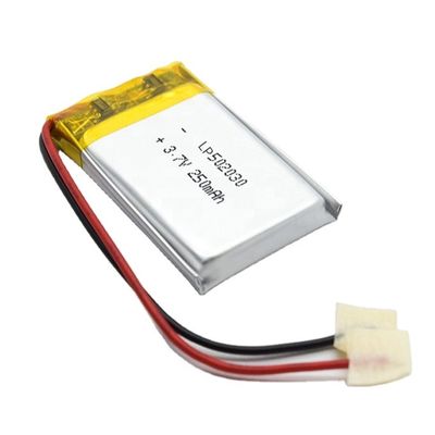 리포 3.7 Ｖ 250 mah 502030 리튬 폴리머 전지 팩 UL1642 IEC62133
