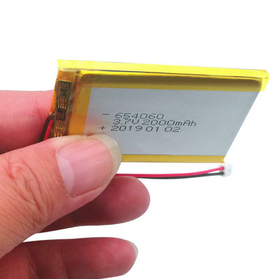 Ｖ 2000 mah 654060 재충전 리튬 전지 500이 맞추는 리포 3.7
