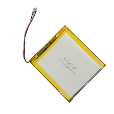 IEC UN38.3 리튬 폴리머 전지 팩 308090 리포 3.7 Ｖ 3000 mah