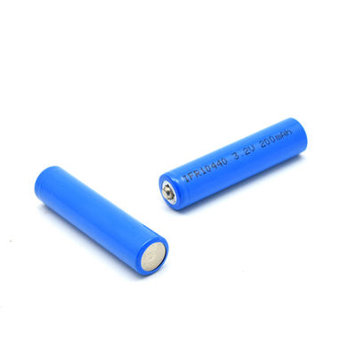 IFR10440 Lifepo4 베터리 셀 3.2v 200mAh LFP 원통형 셀