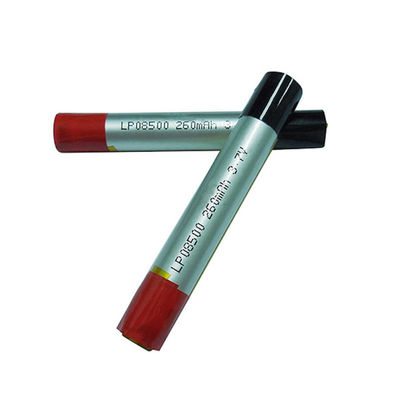 전자 담배를 위한 10C 08500 3.7 Ｖ 250 mah 리포 배터리