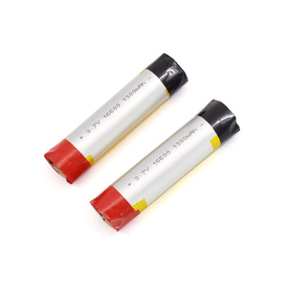 전자 담배용 10C 16600 1300mAh 3.7V 리튬 폴리머 배터리