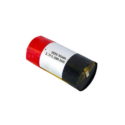 MSDS 900mAh 3.7 Ｖ 18350 배터리 10c 원통 리튬 이온 셀