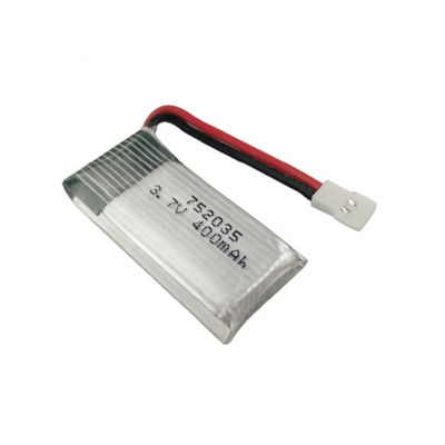 고방전율 752035 3.7V 400mAh 드론 배터리 팩