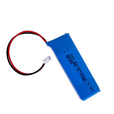 재충전이 가능한 7.4V 320 mah 리튬 폴리머 전지 팩 551543