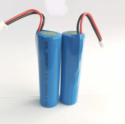 IFR18650 라이프포4 배터리 팩 3.2V 2000mAh 2000 사이클 라이프