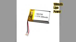 3.7V 150mAh Lipo 배터리 402020 팩