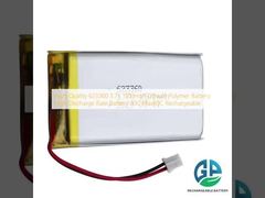 고품질 623360 3.7v 1500mah 리?? 폴리머 배터리 고 방전 속도 배터리 30C Max60C 재충전