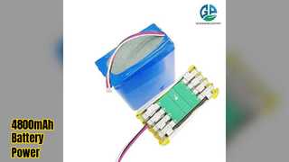 4800mAh 리튬 폴리머 배터리로 장치에 전원 공급